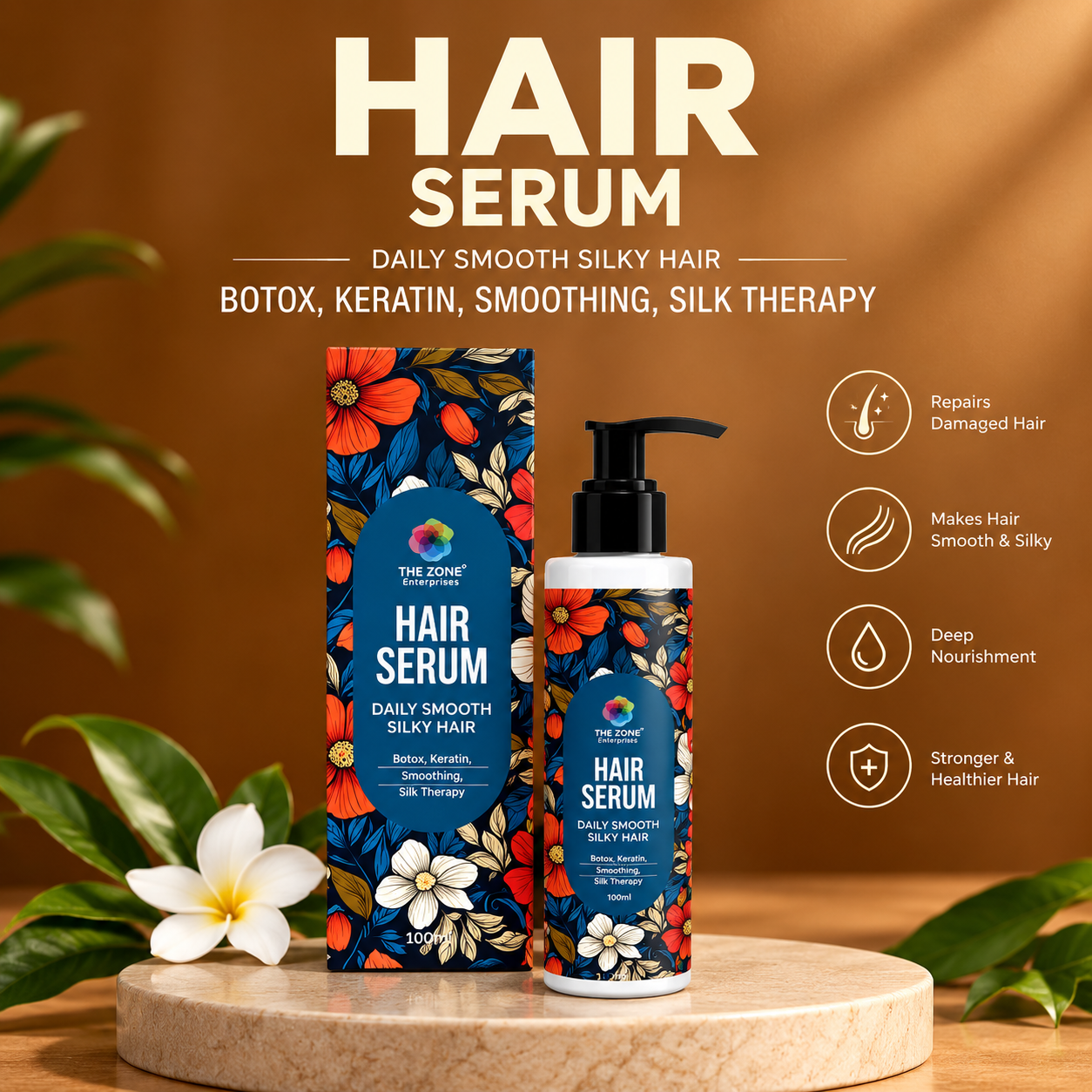 Hair Serum – Daily Smooth Silky Hair
