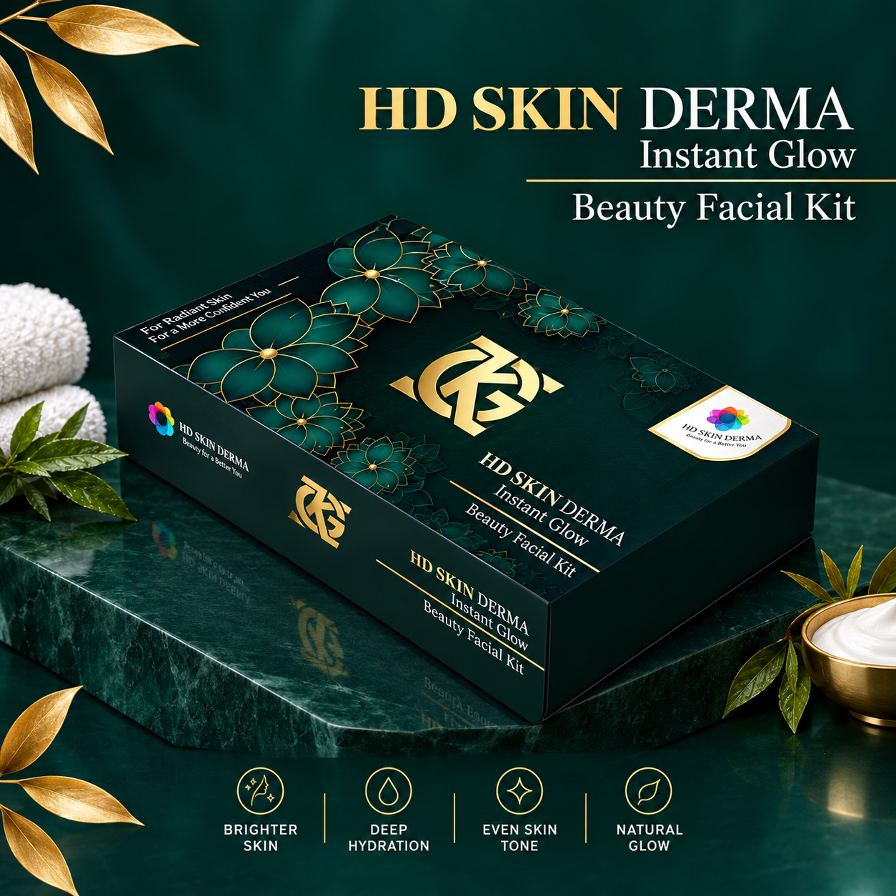 HD Skin Derma Instant Glow Beauty Facial Kit