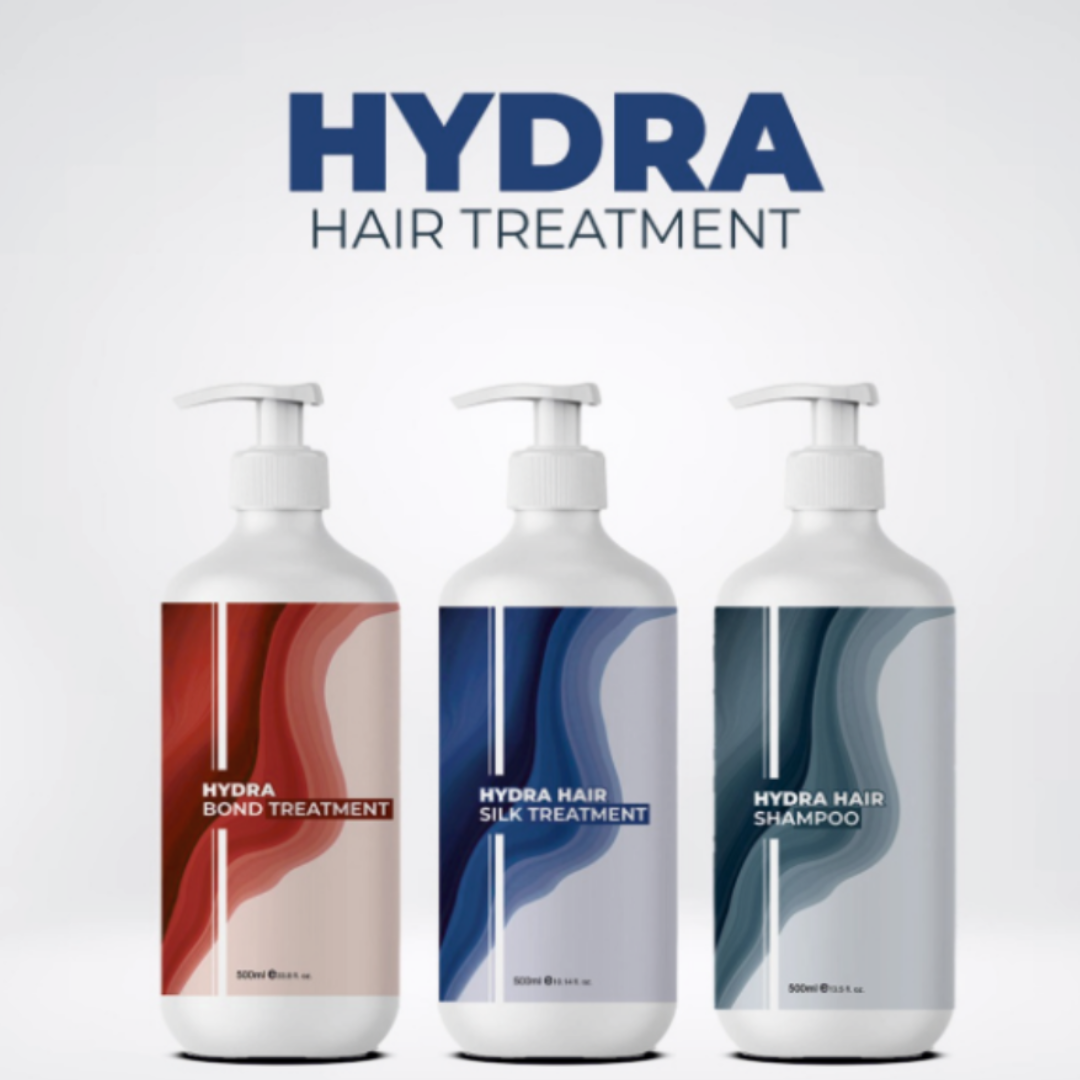 Hydra Hair Treatment Set – Shampoo, Silk Treatment & Bond Treatment