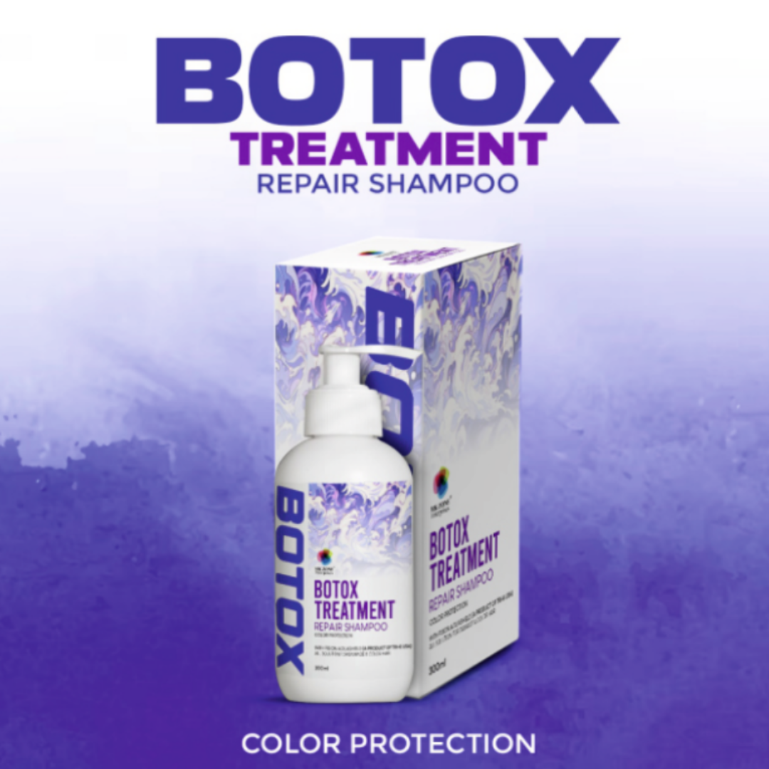 Botox Treatment Repair Shampoo for Color Protection